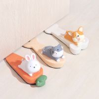 【CW】 Cartoon Silicone Figure Door Stopper Wedge Jam Catcher Block Guard Office Protector Baby Safety