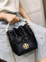 พร้อมส่ง ?Sale 7899?ราคาดีงาม Tory Burch Willa Mini Bucket Bag ขนาดน่ารักกำลังดี สีสวยคลาสสิคถือใช้ได้ทุกวัน