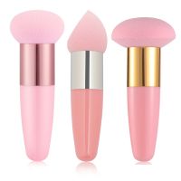 【CW】✾✥▤  1PC Foundation Puff Shaped Makeup Sponge With Handle