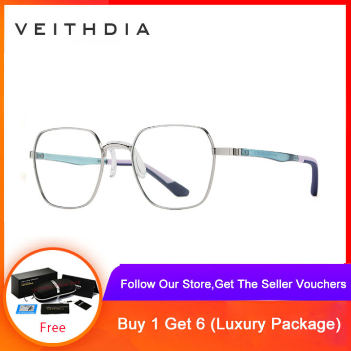 veithdia-แว่นตาป้องกันแสงสีฟ้า-unisex-แฟชั่นวัสดุ-tr-ใหม่-tj845กระจกหลายเหลี่ยมแบน