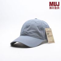 original Purchasing Muji MUJ large head circumference quick-drying baseball cap mens peaked cap female thin face small all-match peaked cap