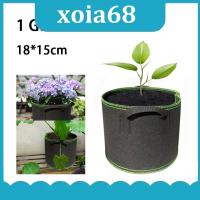 QB4LA 1 Gallon Hand Held Plant Grow Bags Tree Pots Fabric Planting Garden Tools Jardin Growing Bag Vegetables Planter Bags