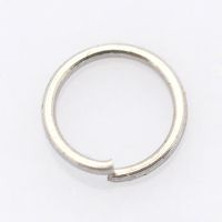 10-20g  304 Stainless Steel Open Jump Rings Stainless Steel Color 24 Gauge 3x0.5mm Inner Diameter: 2mm about 769pcs/10g