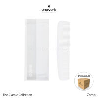 [ขายส่ง] วันเวิร์ค หวีโรงแรม เดอะคลาสสิค คอลเลคชั่น (ขายส่ง 500 ชิ้น) Onework Comb The Classic Collection (Carton 500 pcs.) ชุดของใช้ในโรงแรม