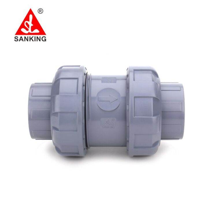 Sanking 2063mm CPVC True Union Check Valve Plastic Non Return Check