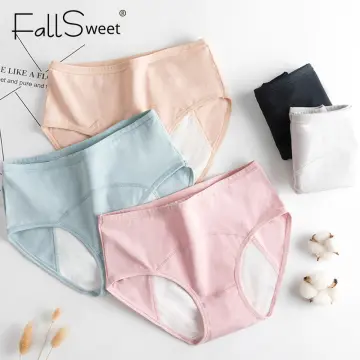 Women High-waisted Women's Belly Printing Cotton Seamless Panties Cute  Triangle Panties Physiological Panties