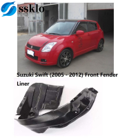 Ssklo แผ่นบังโคลนหน้าสำหรับ Suzuki Swift (2005-2012),ตัวเรียงแผ่นบังโคลนด้านหน้าแผ่นซับบังโคลนรถภายใน