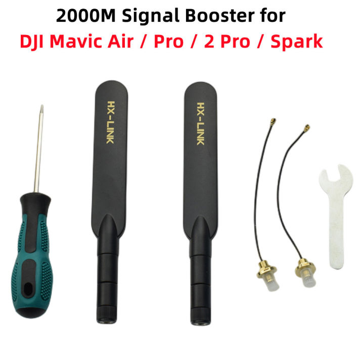 2000m-signal-booster-สำหรับ-dji-mavic-airminiprospark-dual-frequency-omnidirectional-antenna-booster-range-extender