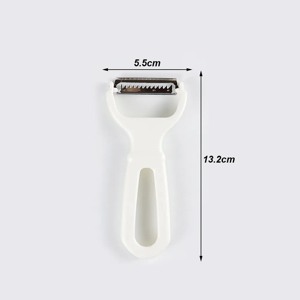 2 PC PACK Julienne Strip Peeler Shred or Peel Fruits & Vegetables