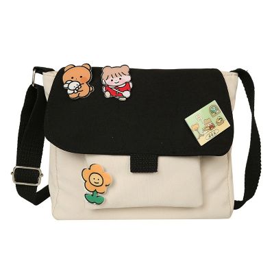 Korean Cute Small Bag Soft Sister Girl Heart Soft Cute Student Shoulder Bag Japanese Harajuku Messenger Bag Woman
