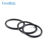 Gearway 2mm CS O Ring Seal Gasket Black Nitrile Rubber O Ring Seal Washer 16/17/18/19/29/30mm OD Oil Resistance O Ring Seal Bearings Seals