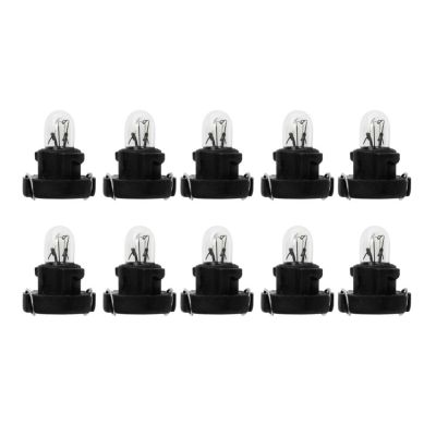 10pcs T3 LED 12V Auto Car Instrument Light Dashboard Indicator 1.2W Bulbs Dashboard Lamps Automatic Door Button Light For Honda