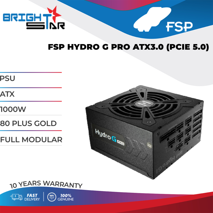 PSU / FSP HYDRO G PRO ATX3.0 PCIE 5.0 / ATX / W /  PLUS