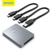 [Vktech] Rocketek CR316อลูมิเนียม USB3.1 Gen 2 10Gbps CFexpress ประเภท B Card Reader