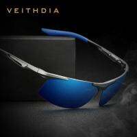 ✢ แว่นกันแดด Veithdia แว่นกันแดดกึ่งไม่มีแว่นตา Polarized Men แว่นตากันแดดกระจก