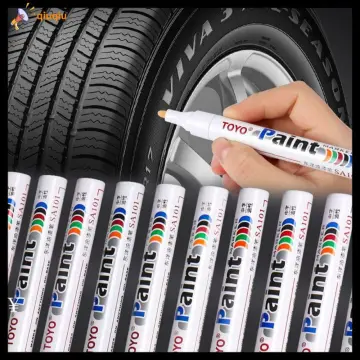 SEAMETAL Waterproof Car Tyre Tire Paint Pen Auto Tread Tire Marker