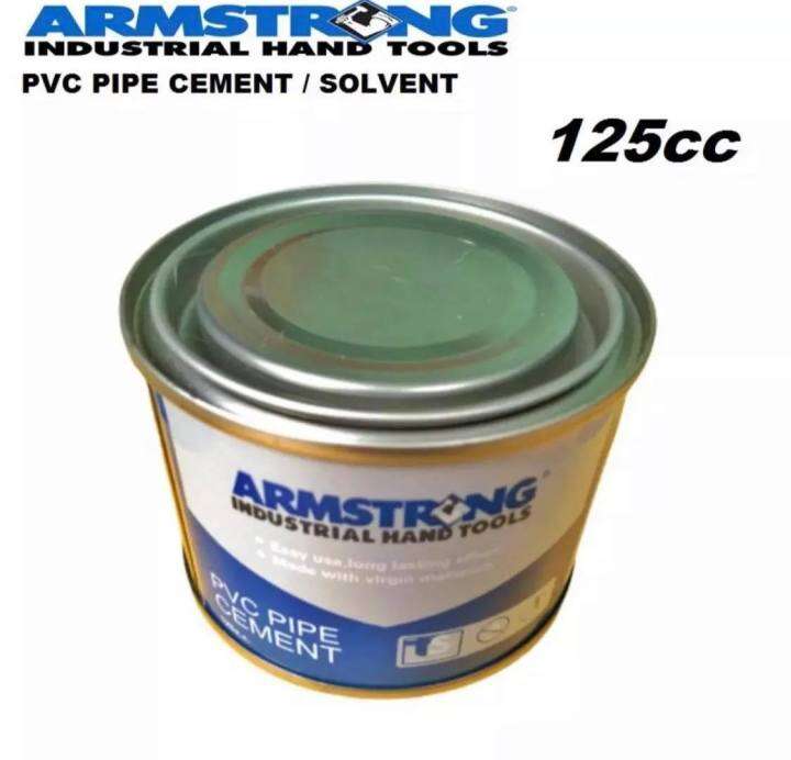 ARMSTRONG PVC PIPE CEMENT SOLVENT 125cc Lazada PH