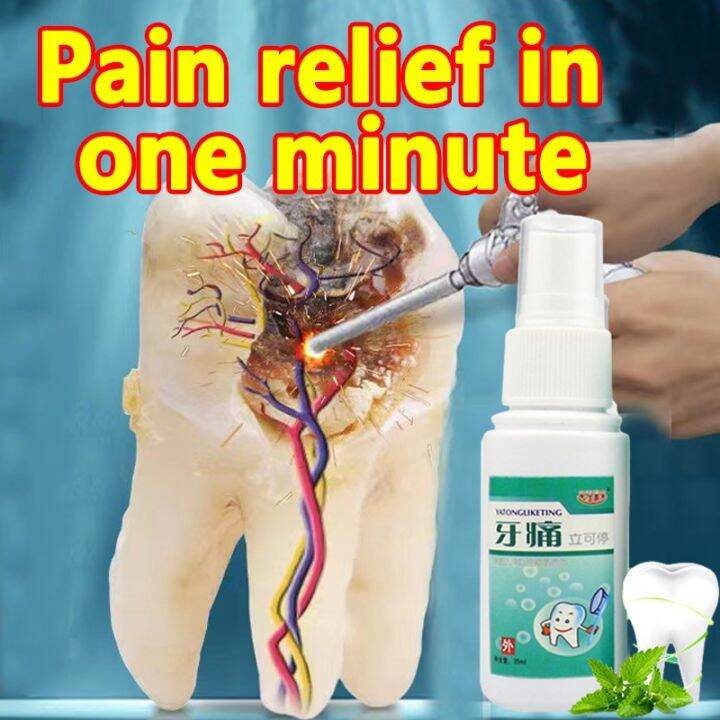 Toothache insect repellent spray] Toothache quick pain relief spray