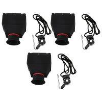 3X LCD Viewfinder 3.2 Inch 3X Loupe Magnifying Eyecup for Universal 3.2Inch Screen Dslr Camera Rubber