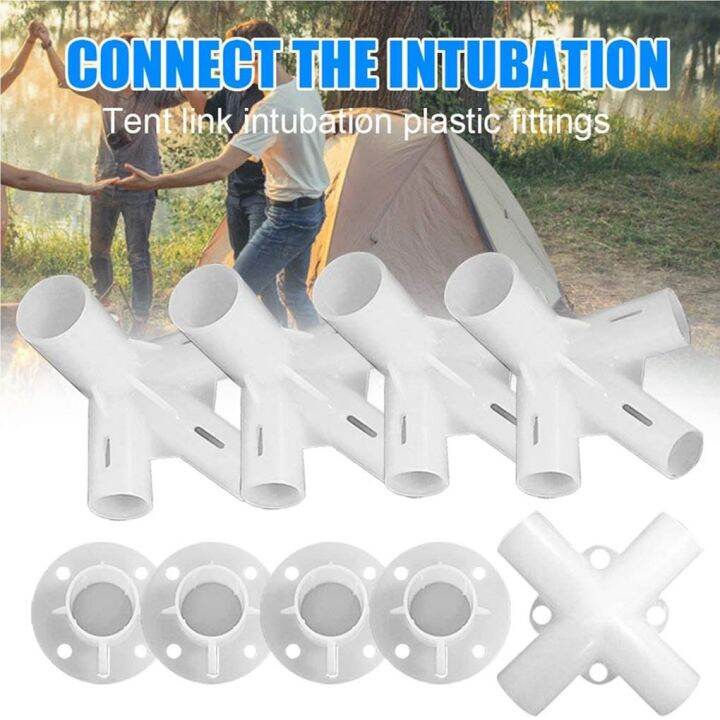 Plastic Straight Elbow Cross Connectors Canopy Awning Tent Replacement
