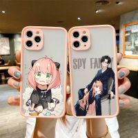 [LWF HOT]✴❣ อะนิเมะ SPY X ครอบครัวกรณีโทรศัพท์สำหรับ iPhone 13 12 11 Pro MAX XR XS 7 X SE20 8 6บวกการ์ตูน Loyor Anya Yor ฮาร์ดเคลือบปก F Undas