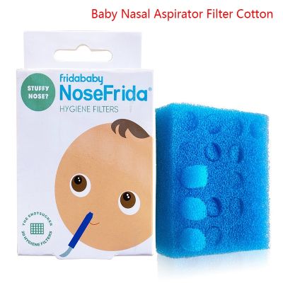 【cw】 20 Pcs Filters Baby Nasal Aspirator Filter Sponge for Mouth