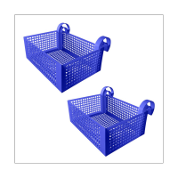 2Pcs Swimming Pool Hanging Basket Pool Food Storage Basket Hanging Portable Frame Removable Mesh Storage Rack Pool Drink Holder Pool Accessories