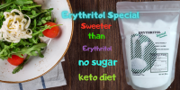 500 กรัม น้ำตาลอิริทริทอล Erythritol  น้ำตาลคีโต น้ำตาลอิริท KETO คีโต 500 กรัม