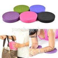 【hot sale】✼ C04 2pcs/set Round Knee Pad Yoga Mats Travel Portable Fitness Sports Pad Elbow Wrist Protective Cushion Non Slip TPE Mat Flat Support Pads