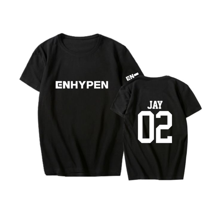 เสื้อยืดพิมพ์ลาย-kpop-enhypen-debut-show-day-one-สําหรับผู้หญิงและผู้ชายs-5xl