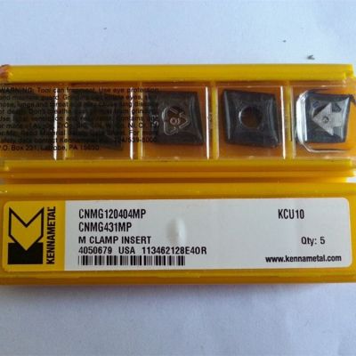 CNMG120404MP KCU10 เม็ดมีดคาร์ไบด์ Kennametal 10 ชิ้น