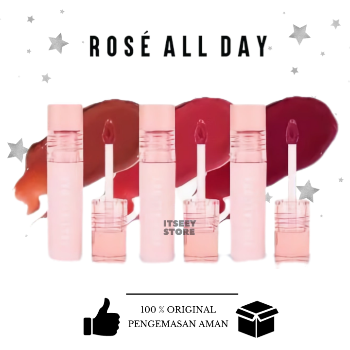 Rose All Day Plush Lip Tint Creme Brulee Opera Night Someberry To Love