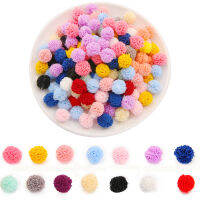 30Pcs 15Mm ลูกปัดโพลีเอสเตอร์ยืดลูกบอลตาข่ายลูกปัดสำหรับ DIY สร้อยข้อมือข้อเท้า