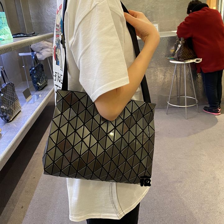 Bao Bao Issey Miyake Crossbody Bag in Black