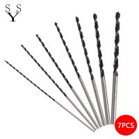 【DT】hot！ 7pcs 300mm Extra Rolled Wood Brad Bit Set for Drilling Bits