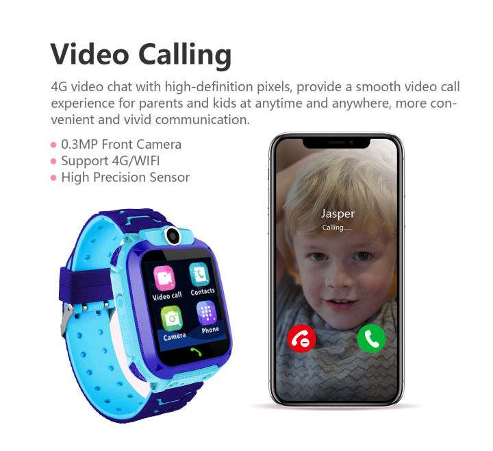 smart-watch-4g-video-chat-นาฬิกาเด็ก-กันน้ำลึก-สมาร์ทนักเรียน-สามารถโทรแชทวิดีโอได้-gps-lbs-wifi-การวางตําแหน่งที่แม่นยํา