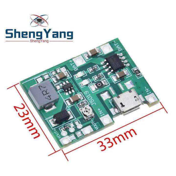 shengyang-new-lithium-li-ion-18650-3-7v-4-2v-battery-charger-board-dc-dc-step-up-boost-module-tp4056-diy-kit-parts