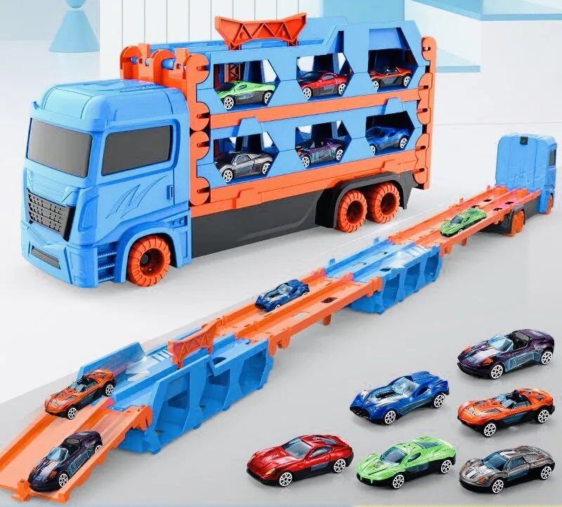 Đồ chơi xe tải điều khiển từ xa 4 kênh đầu xe tải Mỹ có đèn đồ chơi quà  tặng sinh nhật bé trai  MixASale