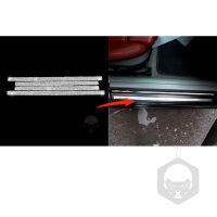 สำหรับ BMW 3 Series E46 1998-2005 Bling คริสตัลเงาเพชรภายในรถสติกเกอร์ประตูเกณฑ์ Strip Trim Decals Accessorie