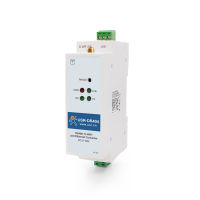 พอร์ตอนุกรม Din-Rail RS485ไปยังอุปกรณ์แปลงเซิร์ฟเวอร์อีเธอร์เน็ต WiFi USR-DR404รองรับ Modbus