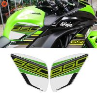 ◇♧ Side Tank Pad Sticker Protection Knee Grip Anti-slip For Kawasaki Ninja 650 2017 2018 2019 2020 Tank Decal