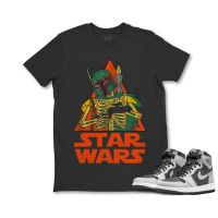 เสื้อใส่ประจำวันแบบตลก Star Wars Boba Fett Skeleton เสื้อยืดของขวัญวันขอบคุณพระเจ้า