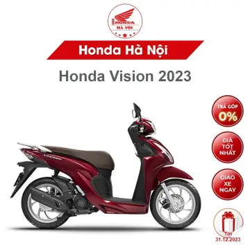 Honda Vision 110 màu trắng đỏ chính chủ 2020  5giay
