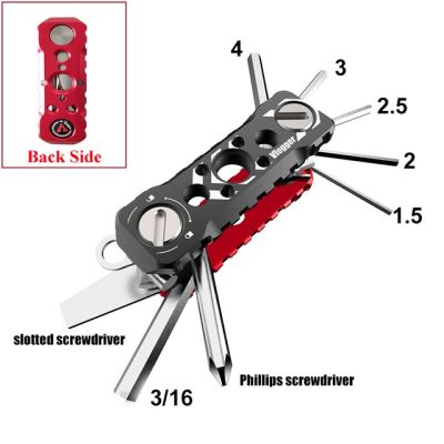 Multifunctional Combination Tool Portable Photography 1/4" 3/8" Screw ARRI standard Tool for Photographer Cameras Screwdriver