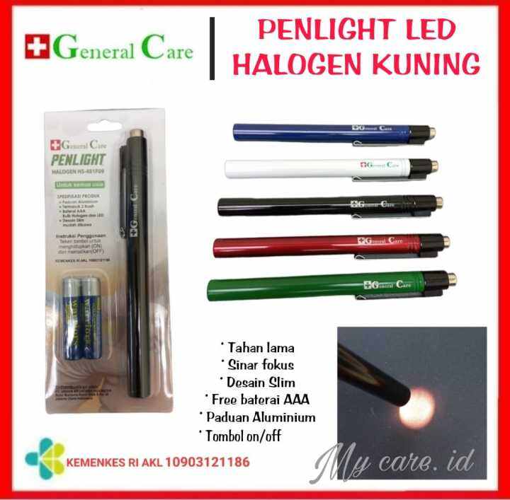 GC Penlight LED Halogen General Care / Senter Medis / Pen Light GC