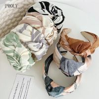 【CC】 PROLY New Fashion Headband Wide Side Hairband Knot Turban Headwear Hair Accessories