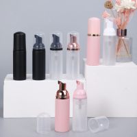 50ML Foam Dispenser Bottle Plastic Refillable Mini Foam Bottle Foaming Soap Dispenser Pump Bottles -for Travel