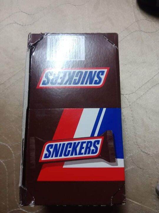 Snickers Chocolate Bar With Nuts 24x50g Lazada PH