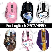 Kam For Logitech G502 Miếng dán chống mồ hôi da chuột HERO đàn hồi hoạt