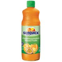 ส่งฟรี ส่งตรงจากร้านไทย Sunquick Mixed Fruit 840ml เก็บเงินปลายทาง